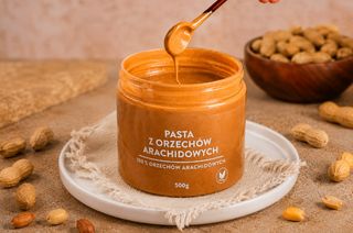 Masło z orzechów arachidowych 100% 500g