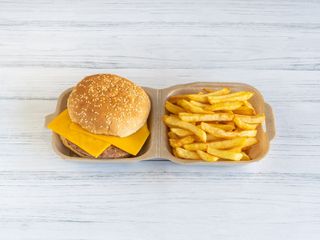 Menú Chicken Cheese Burger