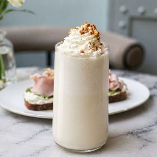 Batido de vainilla de Madagascar y nata