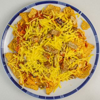 Nachos Salsa De Carne