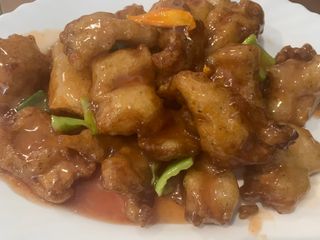 81. Риба в сладко кисел сос (750г)