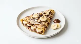 Crepes Con Nutella Y Plátano
