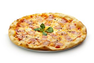 Pizza carbonara