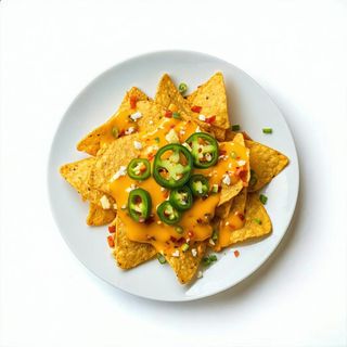Nachos cheddar e jalapenos regular