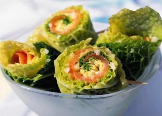 Salade de Choux au Saumon