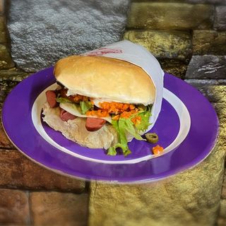 Tris De Salchicha (Pan Redondo)