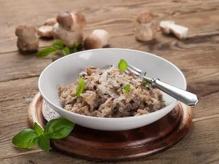 Rizotto con funghi porcini