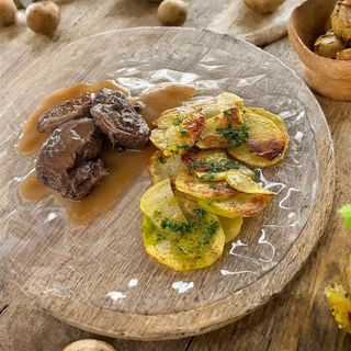 Carrillera de cerdo a la italiana