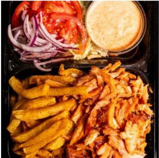 Meniu Shaorma la farfurie