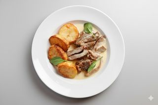 Teletina u sosu od kajmaka