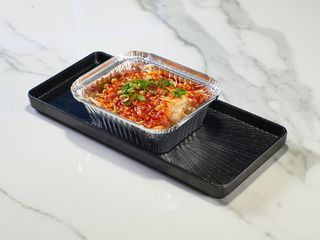 Funghi enoki all'aglio