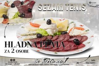 Hladna plata za 2 osobe