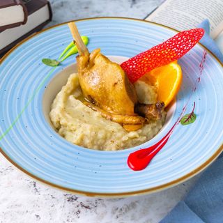 Pulpă de rață confiată 