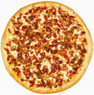 Menú pizza de pollo (33 cm.)