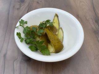 Огірки мариновані за власним рецептом з діжонською гірчицею 100г