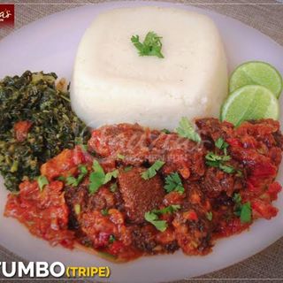 Ugali + Matumbo Fry + Soda