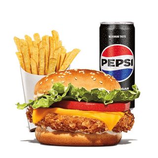 Cheese Crispy Chicken Meal