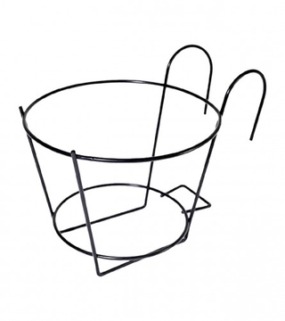 (210983) Nosač za saksiju fi22x18x18cm PVES22 crni