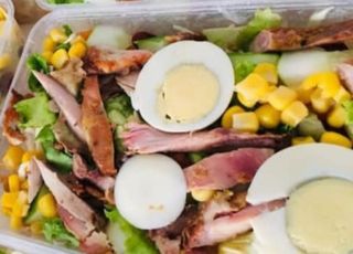 Shredded chicken Coleslaw