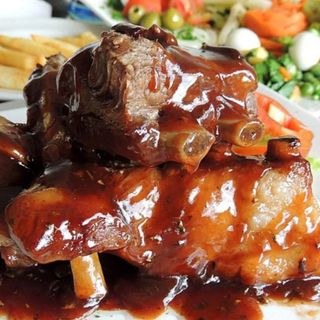 Costillas Con Salsa Barbacoa