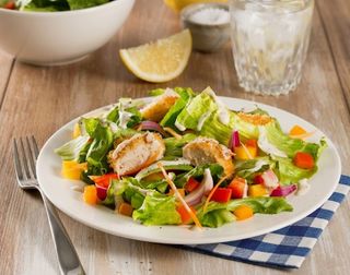 Salade Poulet Doré Et Juteux