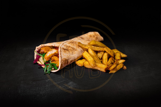 Wrap de Pui + Cartofi/Nachos