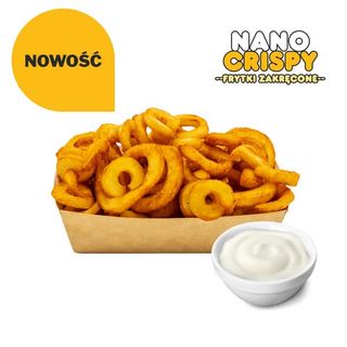 Frytki Zakręcone z Sosem