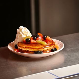 Fresh Fruits and Cream