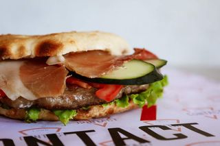 Planinski burger 410gr + Coca-Cola