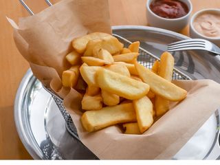 Frytki stekowe  DUŻE(300g)