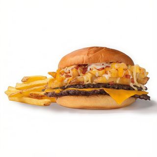 Bacon & Cheese Fries Burger