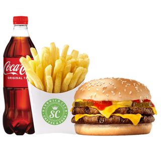 Дабл Чізбургер Меню 