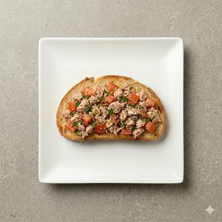 Tosta De Atún Y Tomate