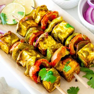 Paneer  Hariyali Tikka
