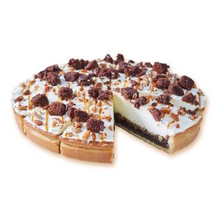 Tarta de Chocolate Blanco y Nueces Pecanas