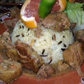 Телешко с див ориз