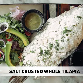 Salt Crusted Whole Tilapia