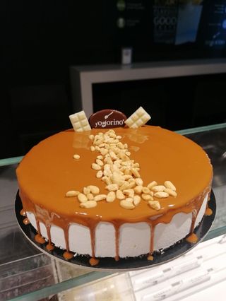 Torta semifreddo (650grammi) cheesecake salt moú(caramello salato)