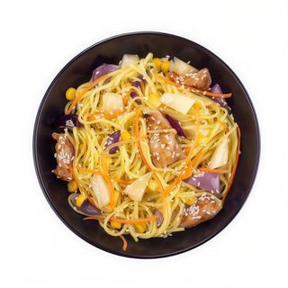 Рамен куркою з ананасом у кисло-солодкому соусі (300г)