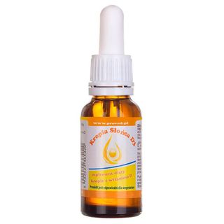 Kropla Słońca Witamina D3 w płynie 20ml 600 kropli Proved