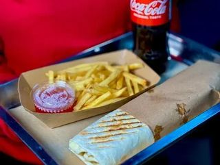 КОМБО (Шаурма XL+фрі+кола)