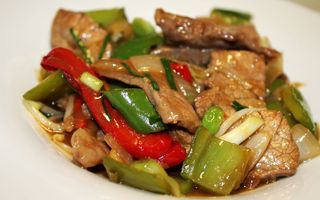 80. Ternera Con Salsa De Ostras