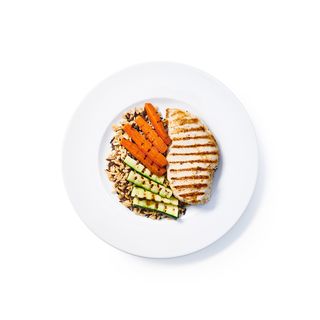 Chicken rice & vegetables