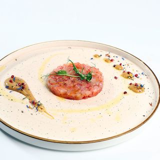 Tartare di gambero rosso di Mazara