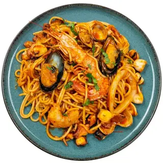 Espaguetis Frutos Del Mar
