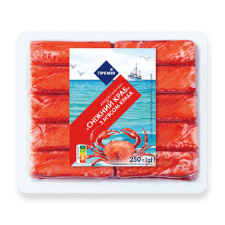 Палички крабові «Премія» Сніжний краб охолоджені (250г)