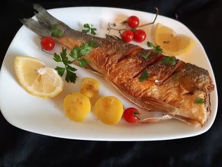 Пържен лаврак (300г)