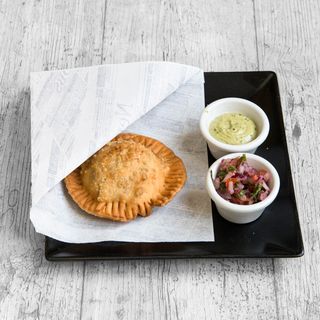 Pastel de carne con arroz