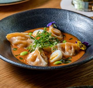 Gyozas De Gamba Roja (4 uds.)