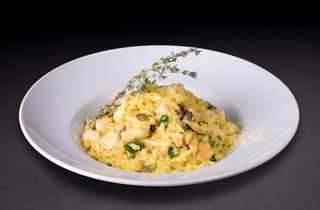 Ризото с пиле